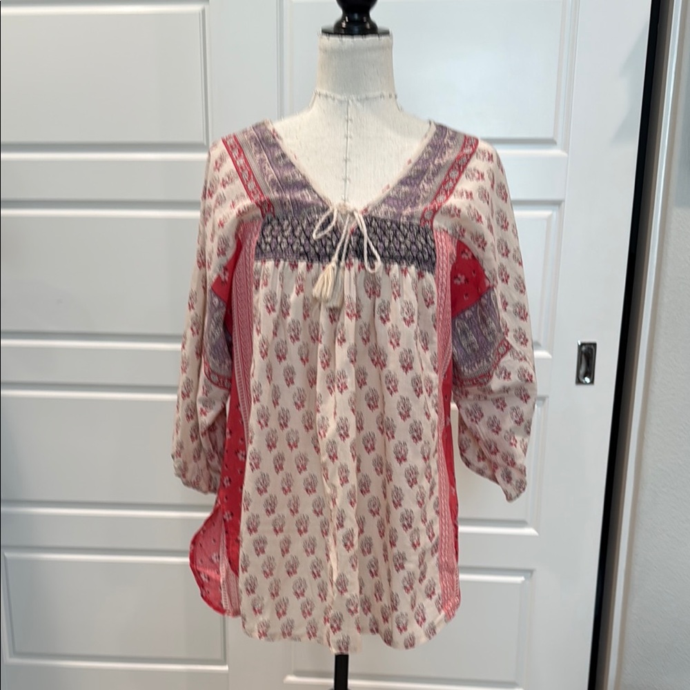 Bohemian Floral Women's Top